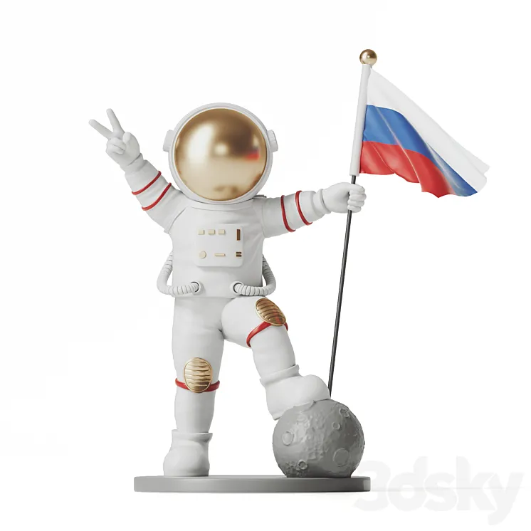 Astronaut 3DS Max Model