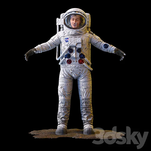 Astronaut 3DSMax File