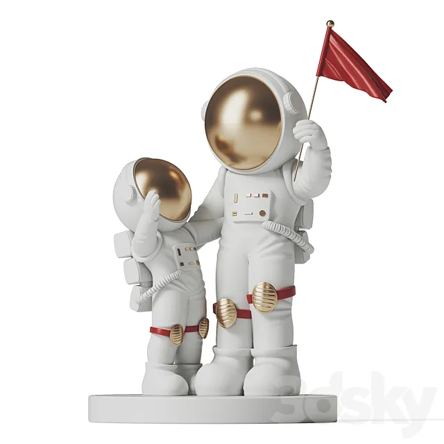 Astronaut 3dsMax Model