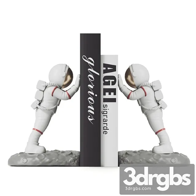 Astronaut bookends