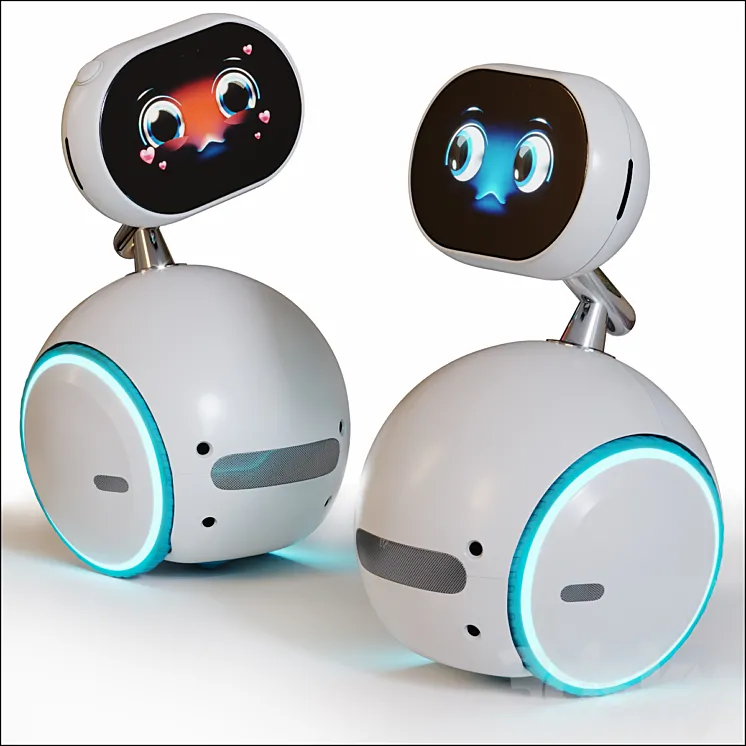 Asus Zenbo robot 3DS Max