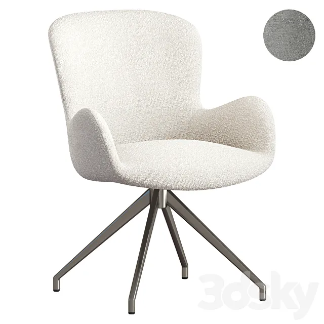 Asyar armchair by La Redoute 3ds Max