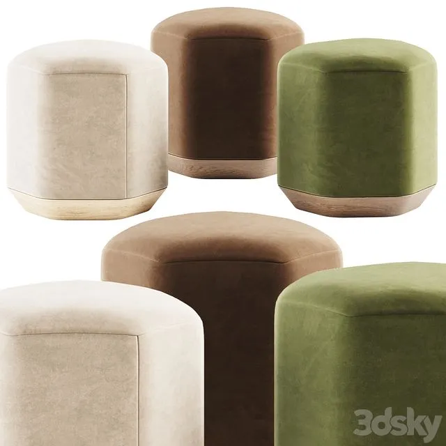 Atay Pouf by Verges 3dsMax Model