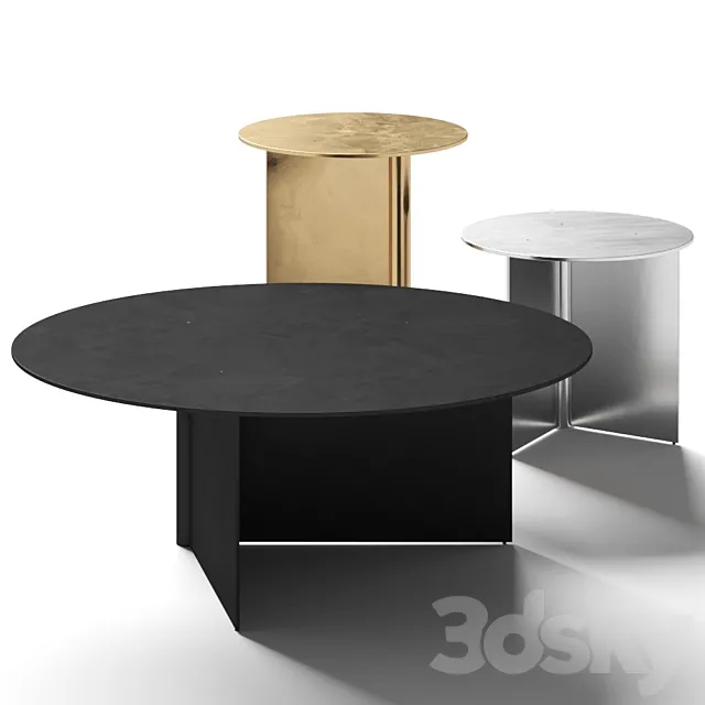 Atelier de Troupe OS Coffee Tables 3ds Max