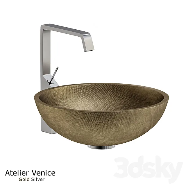 Atelier Venice Gold Silver 3DSMax File