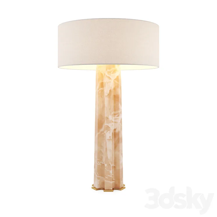 Athena table lamp 3DS Max
