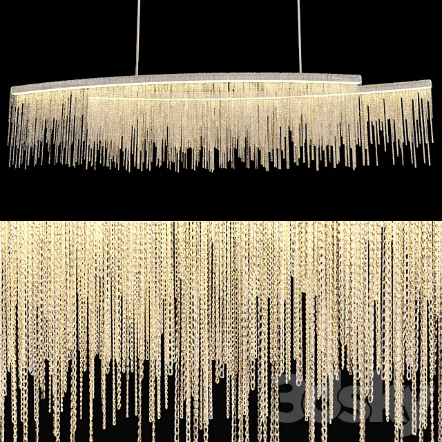 Atlantis Chandelier plate 3DS Max Model