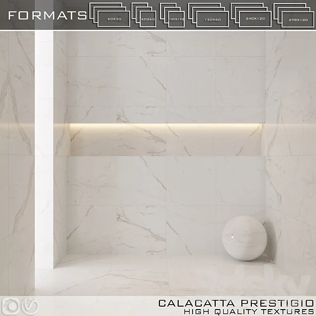 ATLAS CONCORDE CALACATTA PRESTIGIO 3ds Max