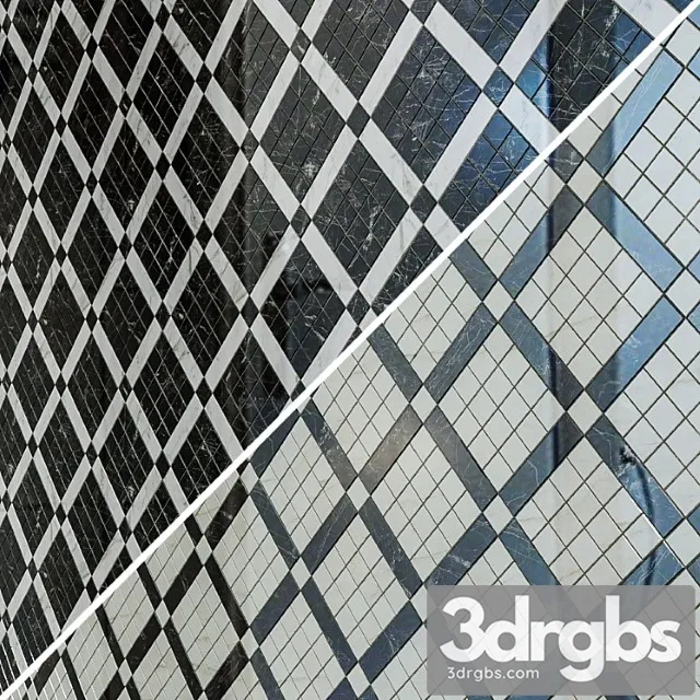 Atlas concorde marvel pro gray fleury diagonal mosaic 3dsmax Download
