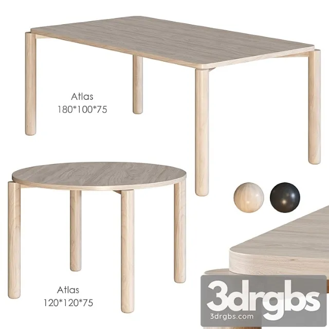 Atlas dining table teulat