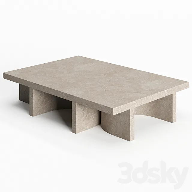 Atlas Low Table 3ds Max