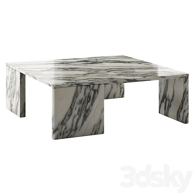 Atlas Slab Coffee Table 3dsMax Model