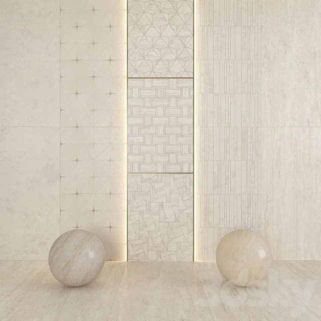 AtlasConcorde Marvel Travertine Decor 3ds Max