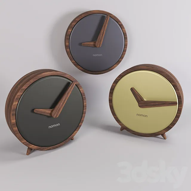 Atomo watches from Nomon 3ds Max