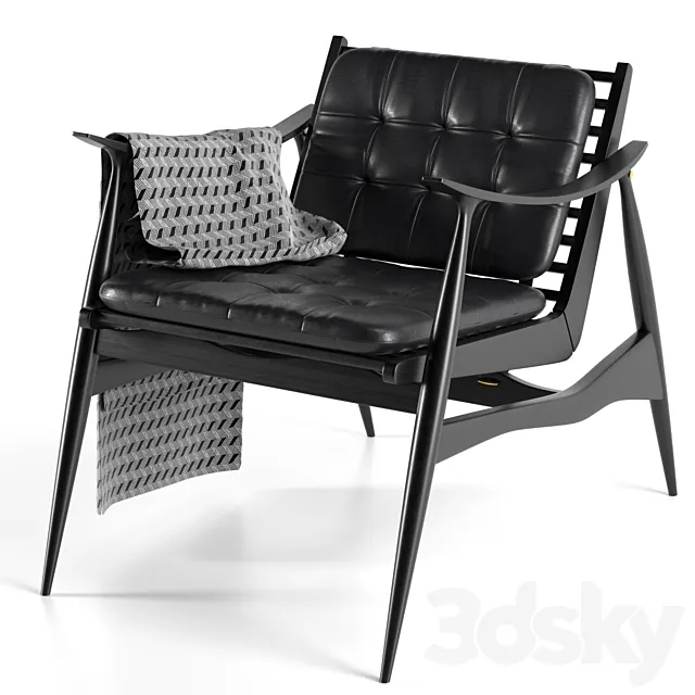 Atra armchair 3ds Max