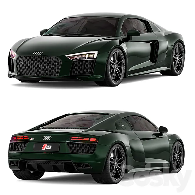 Audi R8 3ds Max