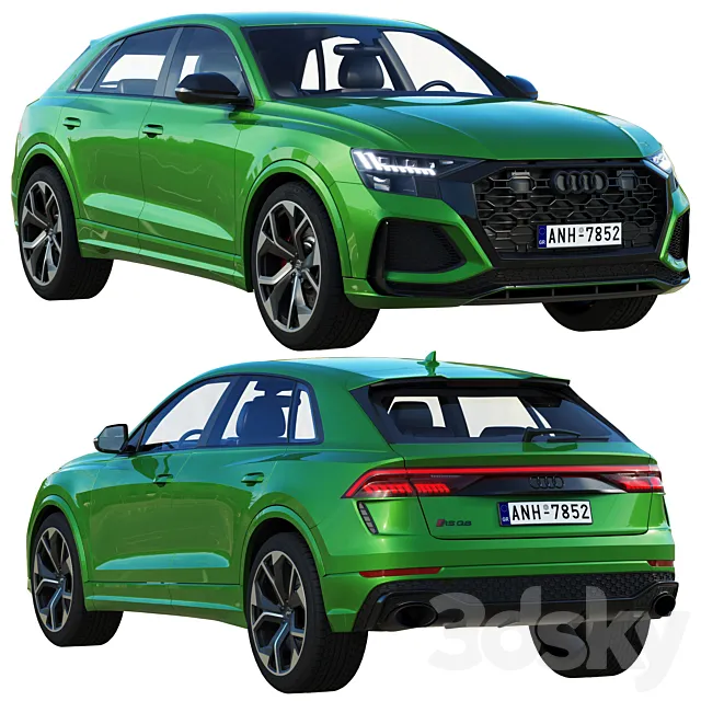 Audi RS Q8 3ds Max