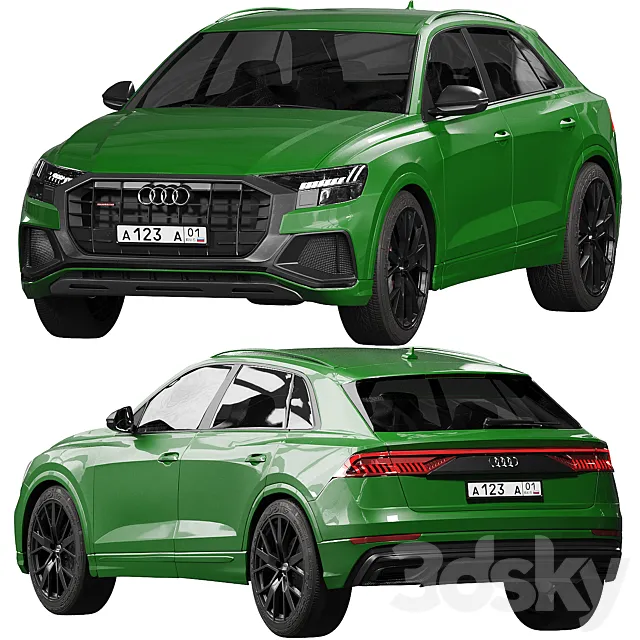 Audi RS Q8 3ds Max