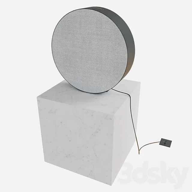 Audio speaker “Beosound Edge” from “Bang & Olufsen” (4 colors) 3DS Max Model