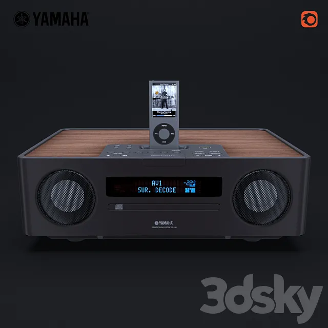 Audio YAMAHA TSX-130 3ds Max