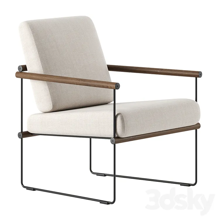 AUDREY armchair by GHYCZY 3DS Max Model