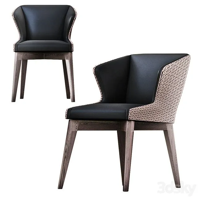 AUDREY Heritage Chairs 3dsMax Model