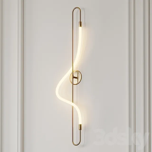 Aura Sconce by Luke Lamp Co 3DS Max Model