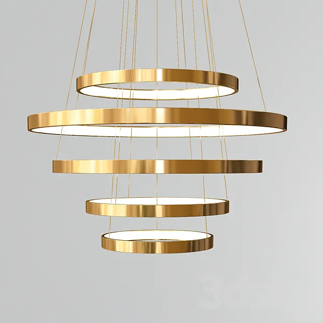 Aura Taso Chandelier 3ds Max