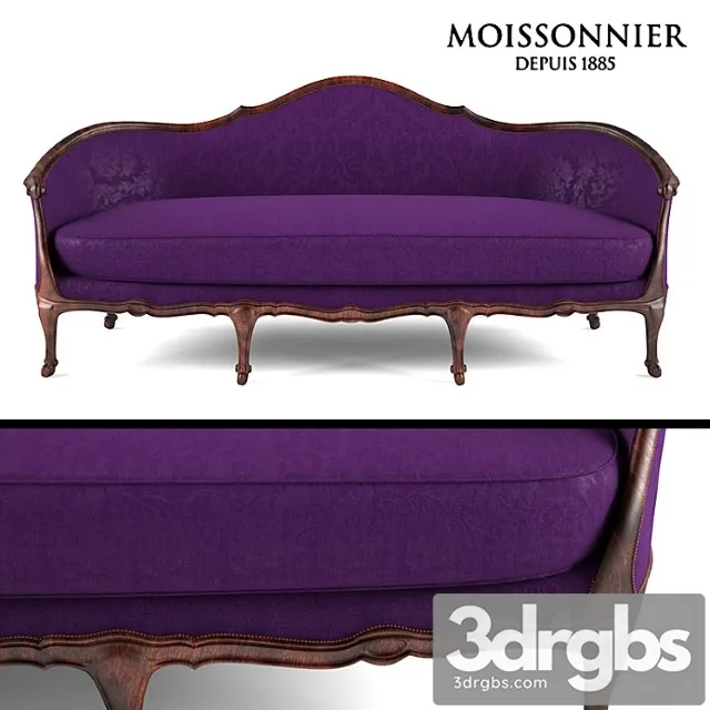 Aurevilly Sofa by Moissonnier 3dsmax Download