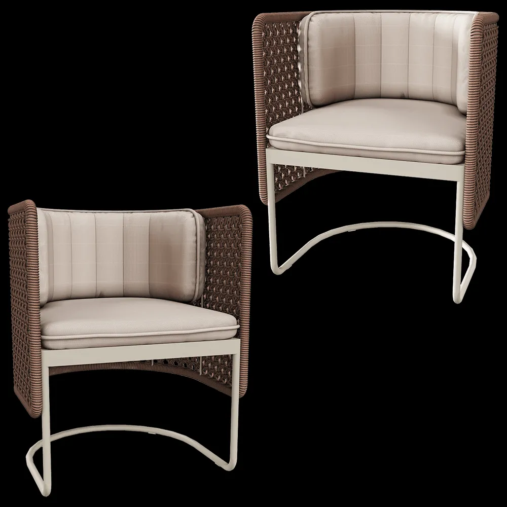 AURICA – Dining chair Rugen 3ds Max