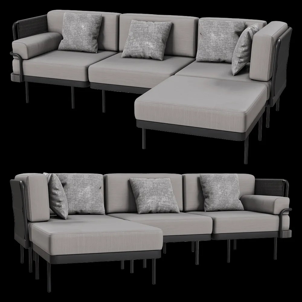 AURICA – Modular sofa Martinique 3ds Max