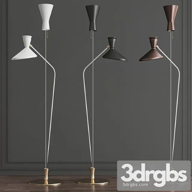 Austen Dual Function Floor Lamp 3dsmax Download