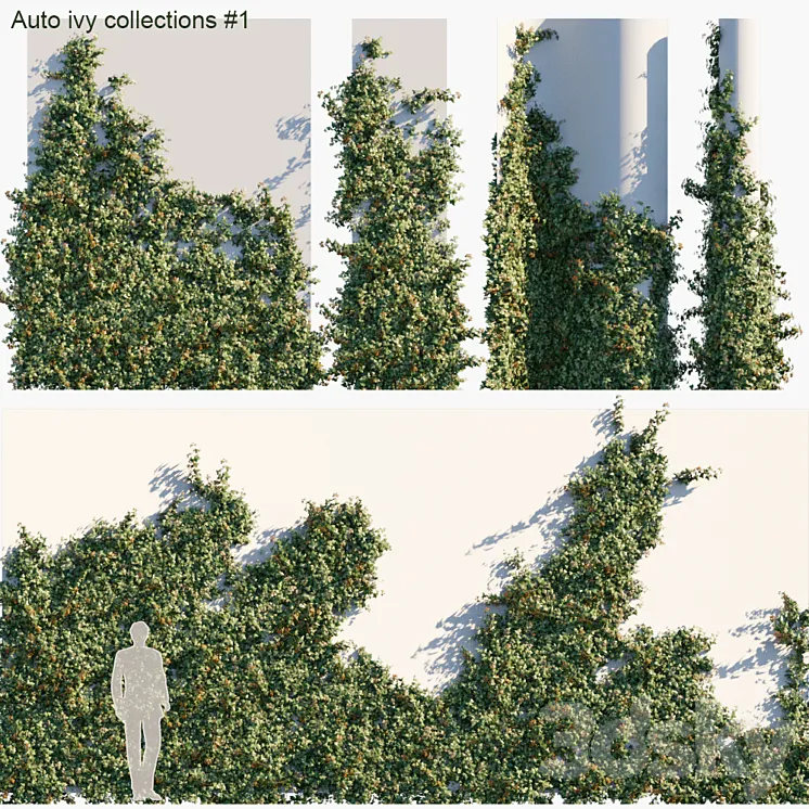 Auto ivy collections # 1 3DS Max