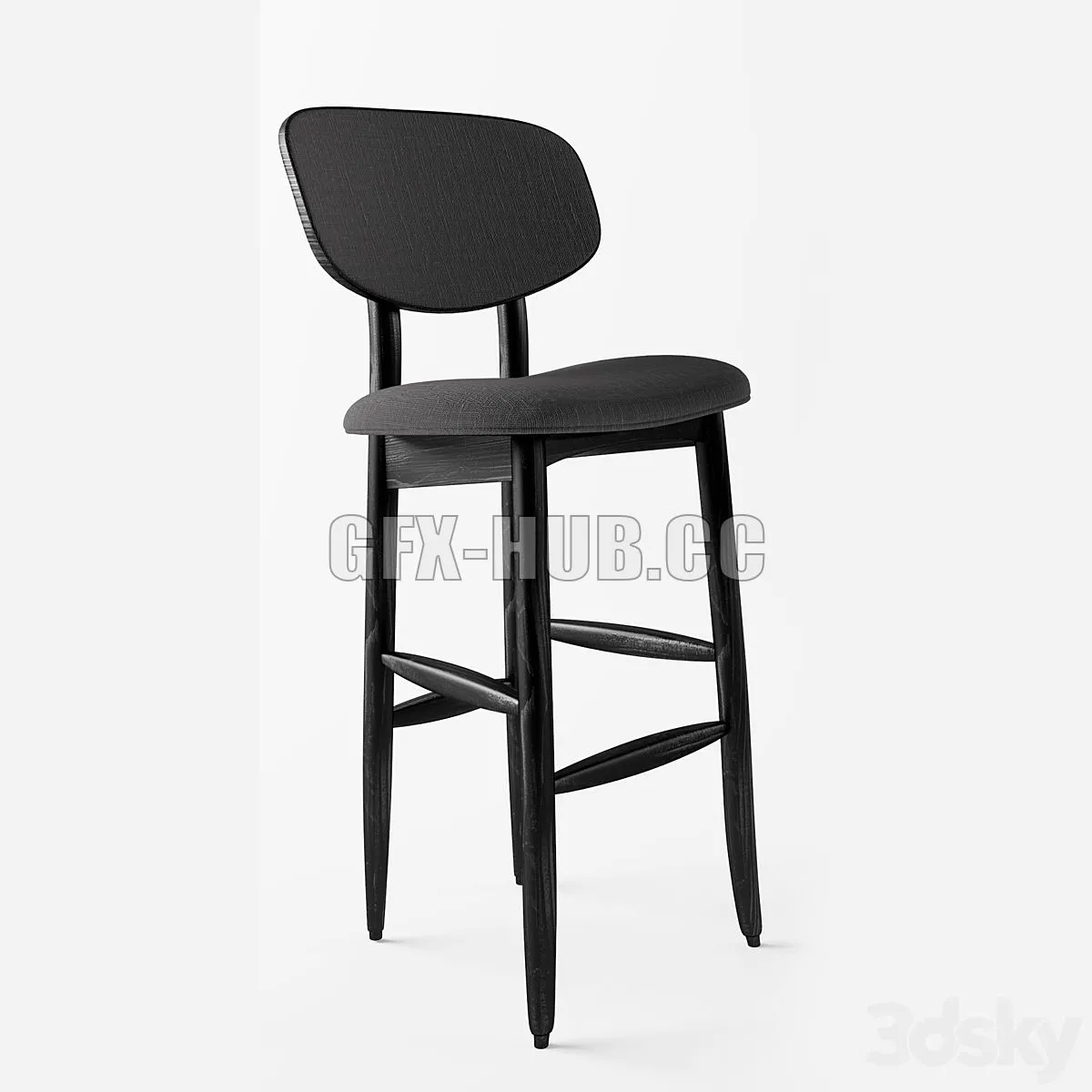 Autoban Butterfly Stool 3dsMax Model