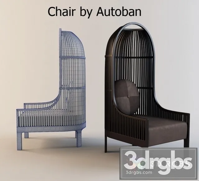 Autoban Nest Lounge Chair 3dsmax Download