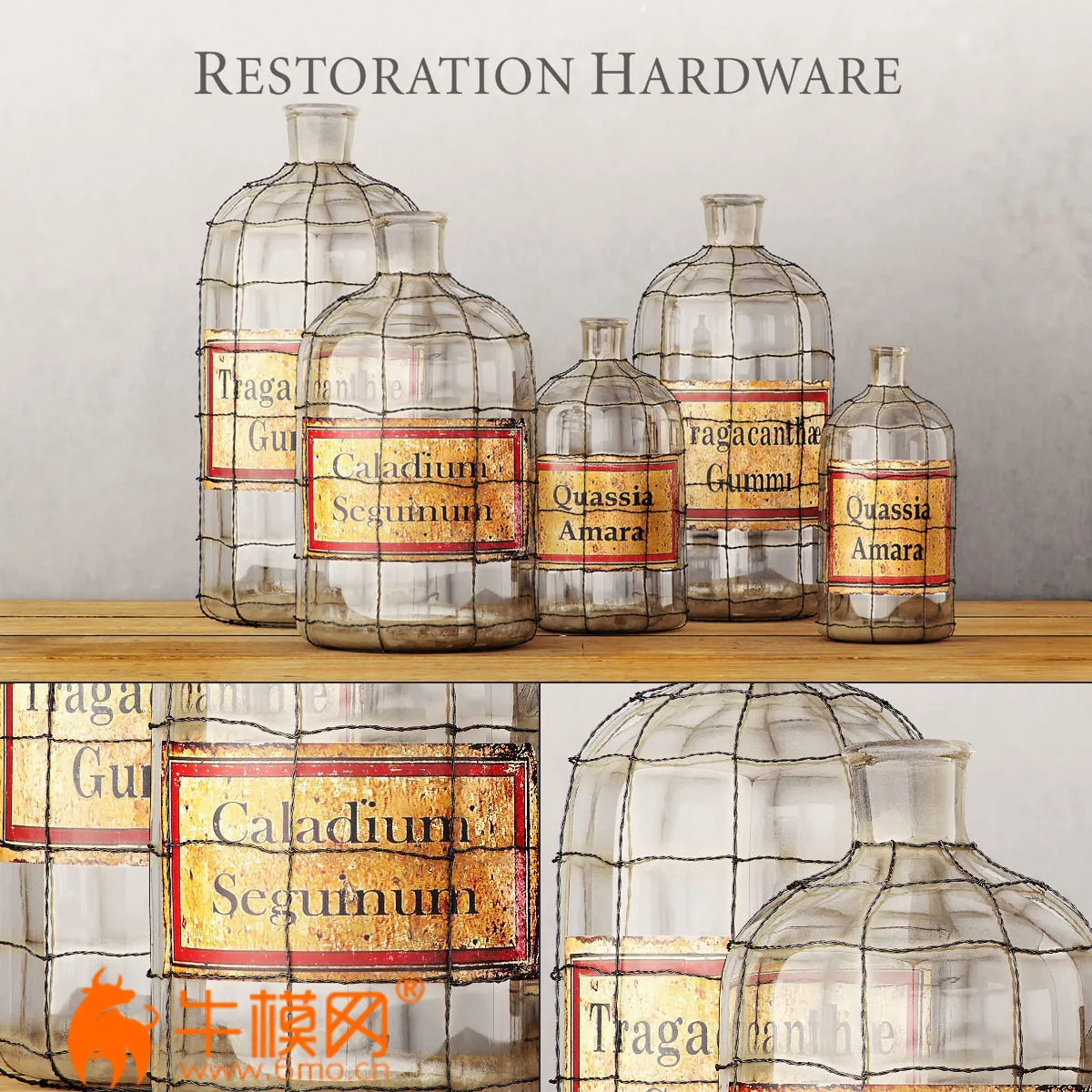 APOTHECARY BOTTLE COLLECTION – 1002