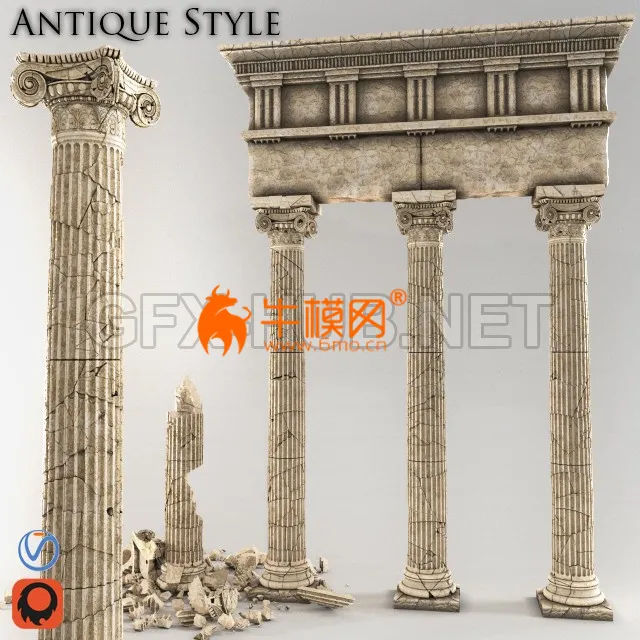 Arch in antique style – 1016
