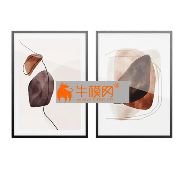 Art Prints Water Color Shapes Poster by Desenio – 1031