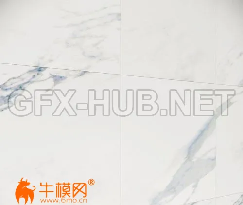 Ava ceramic calacatta marble with Multitexture (max 2014 Corona and Vray) – 1052