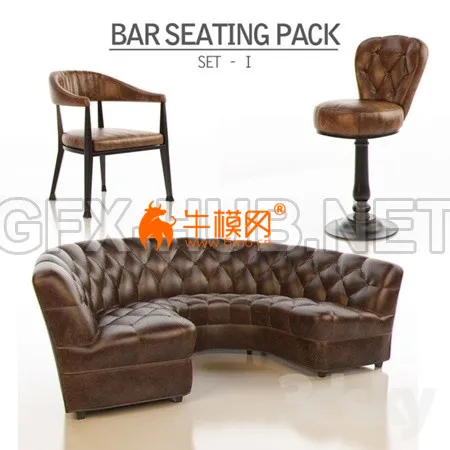 Bar Seating Pack Set 1 – 1107