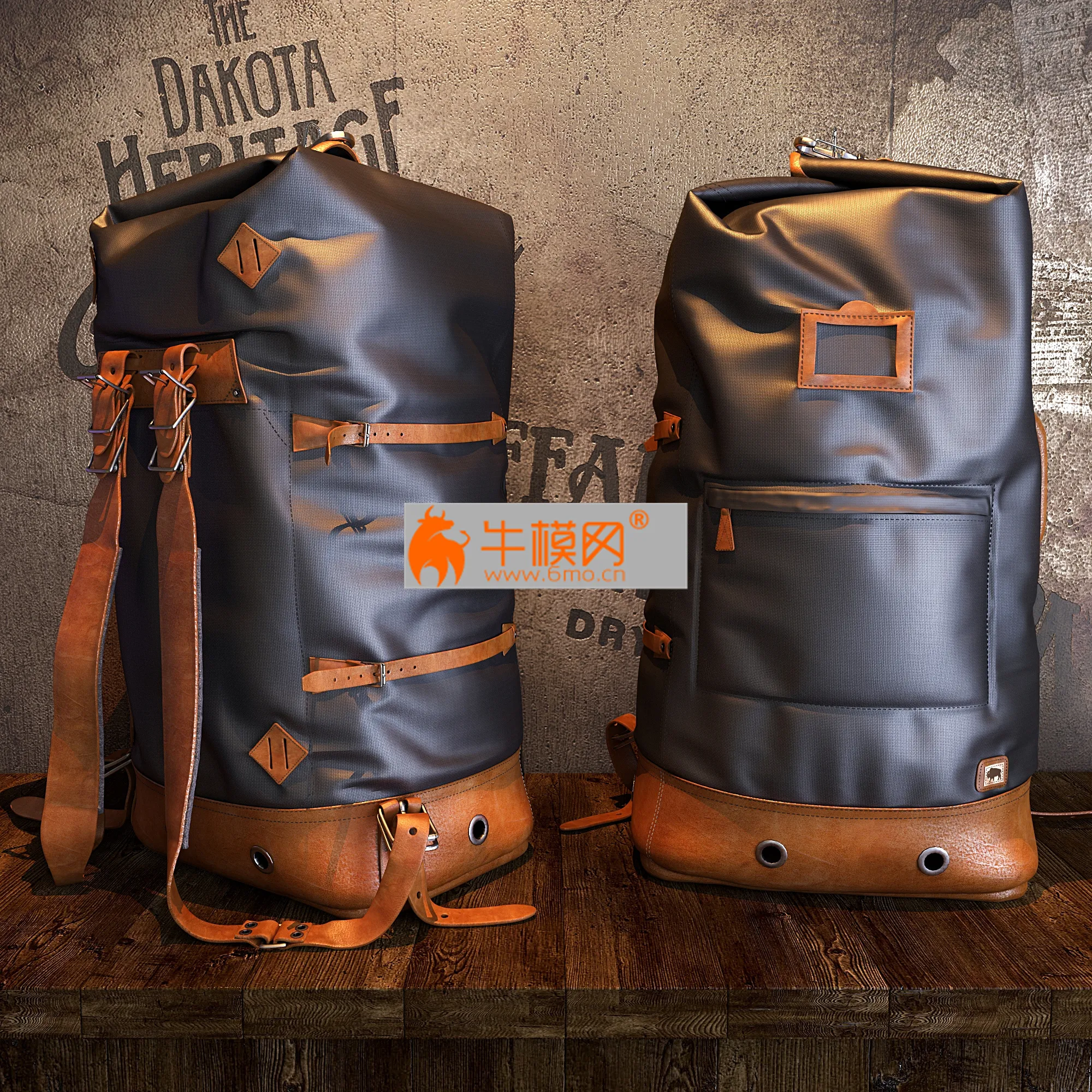 Buffalo Jackson_Dakota Vintage Backpack Bag – 1262