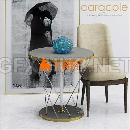 CARACOLE ART MET ENDTAB 003 – 1321