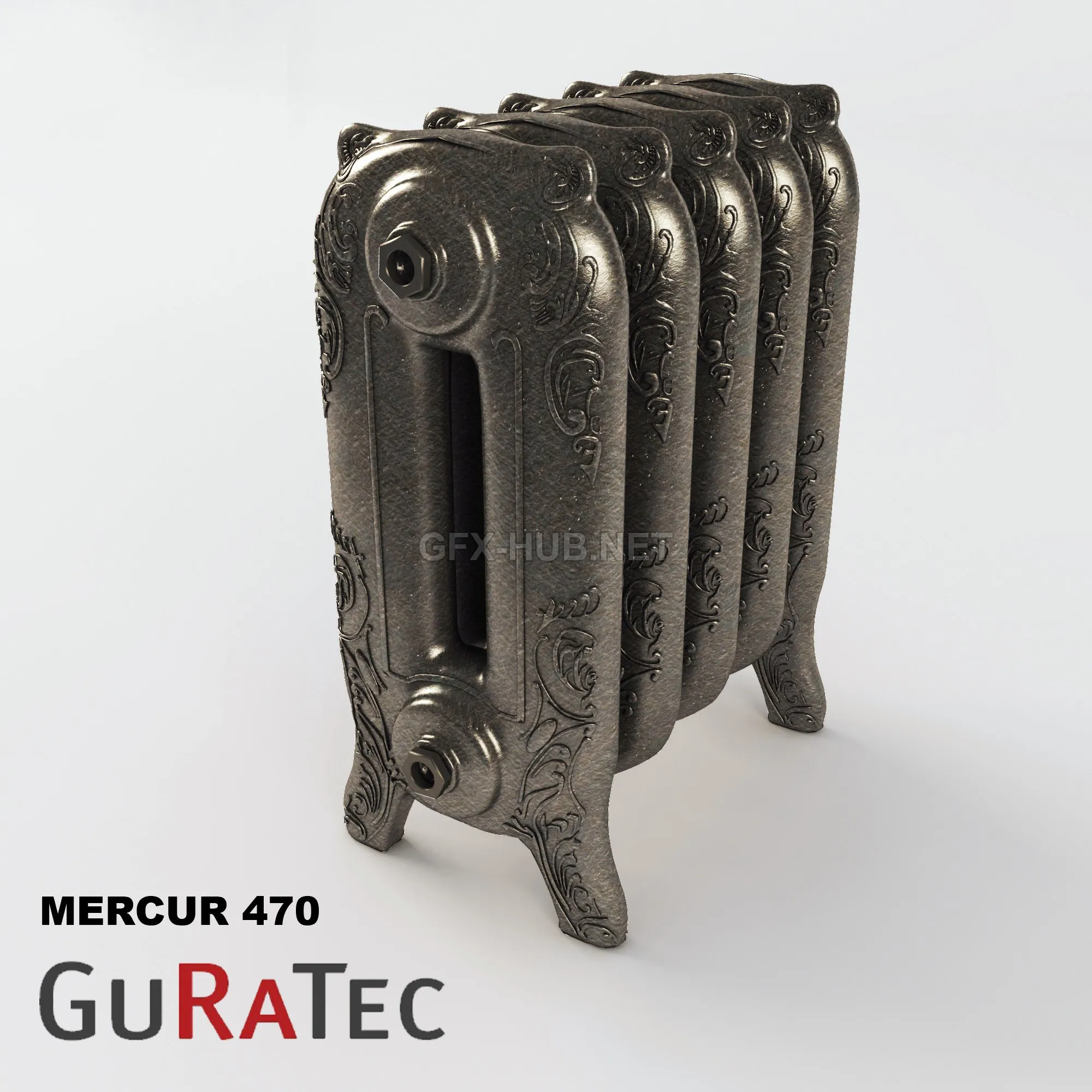 Cast iron radiator GuRaTec Merkur 470 – 1347