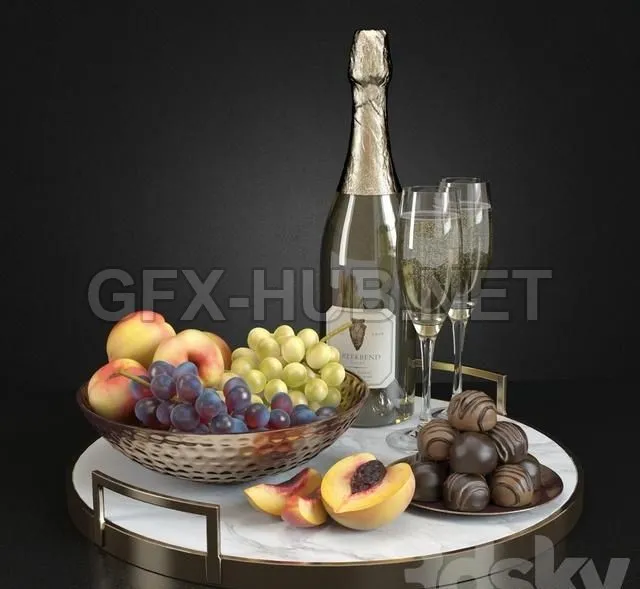 Champagne fruits – 1378