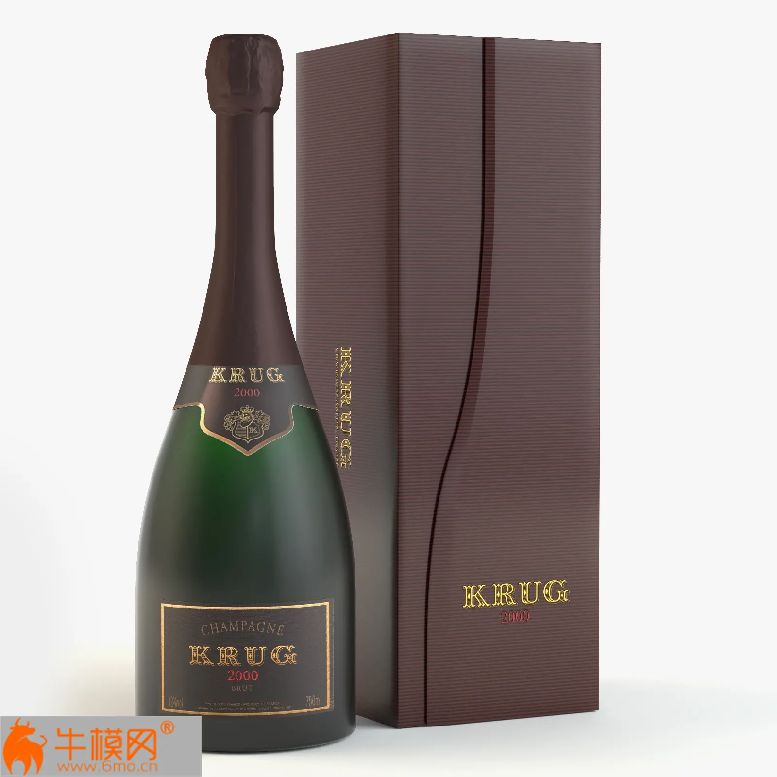 Champagne With Box – 1379