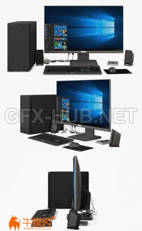 Computer Set 01 (max 2012 Vray) – 1503