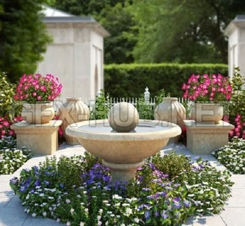 Garden Landscape 08 (max, tex) – 1842