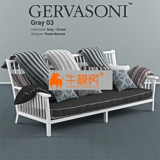 Gervasoni Gray 03 divani – 1859