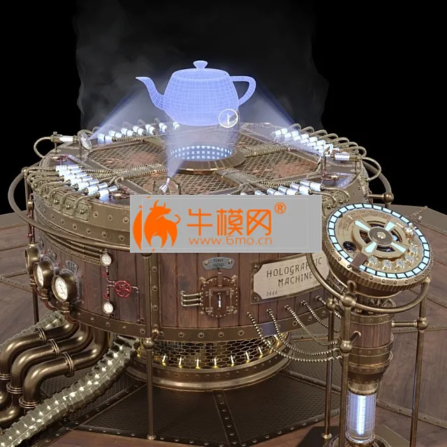 Holographic machine – 1955