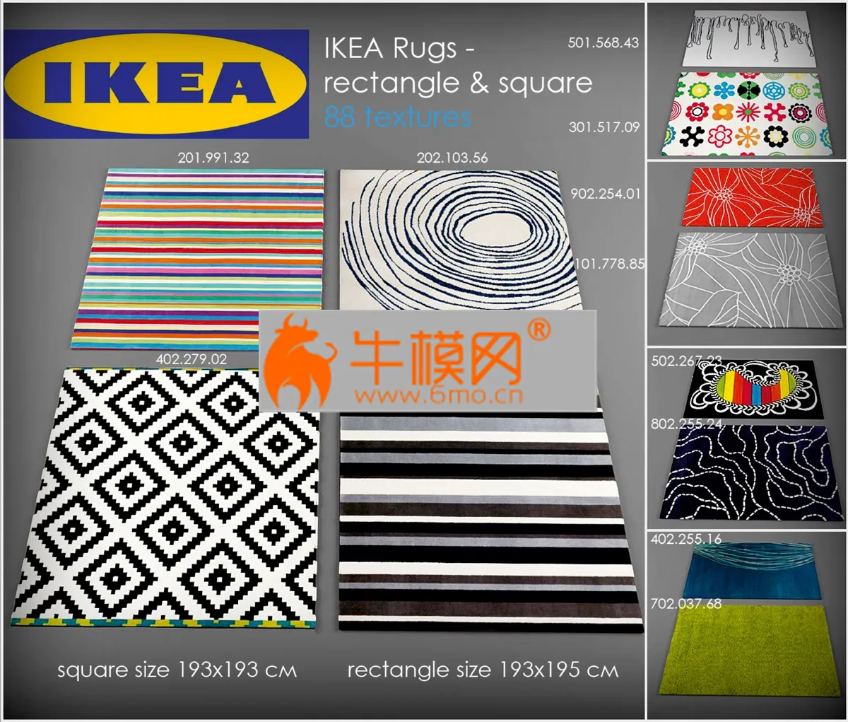 IKEA Rugs collection – 2007